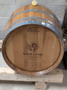 Fut de rhum ambré Saint Loup